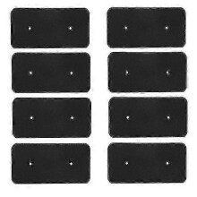 Hoover Candy Dryer Filter 8-Pack Black 40006731 for Efficient Lint Removal