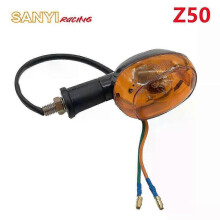 (1 piece) 1Pc Front & Rear Chopper Turn Signal Light Cafe Racer Indicator Blinker Tail Flasher Lamp for Dax ST CT Z50 50 70 125cc