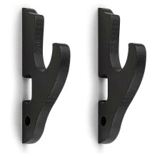 2-Pack Sword Wall Mount Hanger - Adjustable 1-Tier Katana Holder for Samurai Sword & Rapier Display
