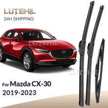 For Mazda CX-30 CX30 2019-2023 2020 2021 2022 Wiper Front & Rear Wiper Blades Windshield Windscreen Window Brushes 26" 16" 14"
