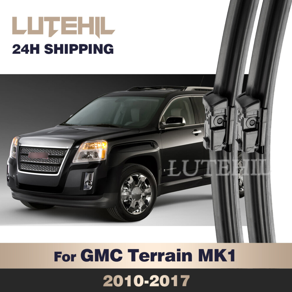 For GMC Terrain MK1 2010-2017 2011 2012 2013 2014 2015 2016 Wiper Front Wiper Blades Windshield Windscreen Window Brush 24" 17"-image-OPC-PHXZPRH-NEW