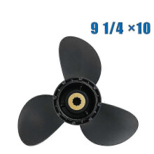 9.25x10 Aluminum Alloy Outboard Propeller for Suzuki 8-20HP Boat Motor 10 Spline 58100-93773-019