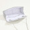 (Silver) Elegant Silver Women's Shoulder Bag for Wedding Cocktail Prom Evening Formal Clutch with Chain 5