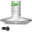 Living And Home Class A++ 60cm Chimney Cooker Range Hood Kitchen Extractor with 3-Speed Modes 1
