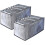 2pcs Clothes Drawer Organisers, 7 Grids Large Size Wardrobe Storage Organiser Clothes Storage Boxes Foldable 1