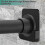 No Drill Shower Curtain Rod Tension Mount - 2 Pack, Adjustable Bathroom Hooks for Easy Installation 5