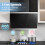 Living And Home 60CM Wall-mounted 3-Speed Angled Range Hood with Touch Screen 4