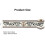 (01) Waterproof Skirting Line Self Adhesive Borders Trim Line Wall Sticker Kitchen 1
