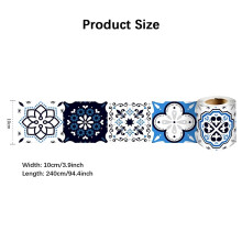(08) Waterproof Skirting Line Self Adhesive Borders Trim Line Wall Sticker Kitchen