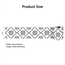 (17) Waterproof Skirting Line Self Adhesive Borders Trim Line Wall Sticker Kitchen