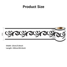 (22) Waterproof Skirting Line Self Adhesive Borders Trim Line Wall Sticker Kitchen