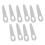 10-Pack FSA 45 Polycut 2-2 Lawn Mower Replacement Metal Blades 4