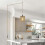 Boho Plug in Pendant Light with Rattan Shade, Hanging Ceiling Lamp with Cord 5