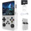 (White-64G) R36S Retro Handheld Game Console with 3.5" IPS Display,64/128GB and 21,000 Classic Games, Open Source Linux System,Screen Portable Pocket Video Player 1