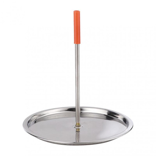 Chicken Bbq Rack with Base Fish Stainless Steel Roaster Poultry Vertical Skewer