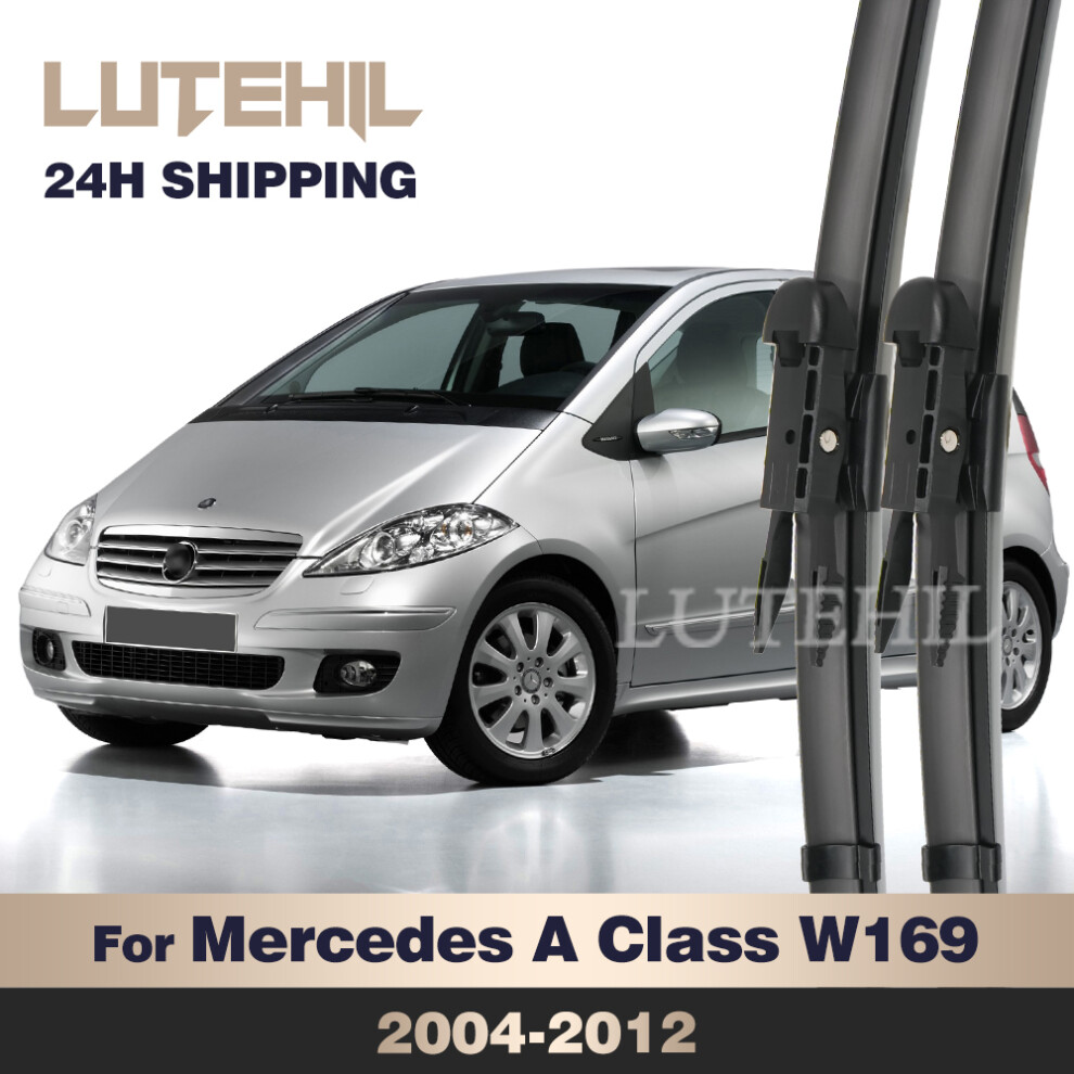For Mercedes-Benz A Class W169 2004-2012 2005 2006 2007 Wiper Front Wiper Blades Windshield Windscreen Window Brush 26" 23"-image-OPC-PHXZQKD-NEW