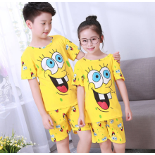 (2, 18(13T 14T)) New Listing Children Clothing Summer Children Boys Girls Kids Clothing Sets Cartoon Suit Sleepwear Short Sleeve Cartoon Kid