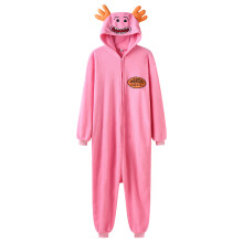 (pink, S(( fit 150-160cm)) Couples Onesie Mr Meeseeks Pink Blue Pajamas Funny Kigurumis Jumpsuit Men Women Sleepwear Party Suit Halloween Christmas Outfit