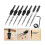 5pcs Wood Countersink Drill Bit Set with 2pcs Counter Sinker Replacement Tapered Drill Bit for Dril 2