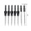 5pcs Wood Countersink Drill Bit Set with 2pcs Counter Sinker Replacement Tapered Drill Bit for Dril 4