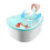 Fruit And Vegetable Washing Machine, Vegetable Cleaner Device with Full-sided Spin Scrubber Brush F 2