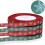 8pcs Rolls Snowflake Satin Ribbon Gift Ribbon Decobd 1