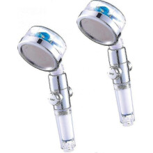 Eco-tornado Blue - Double Pack - Water-saving Pressure-increasing Shower Head - 360 Rotating Hand Shower - Shower Head EOD