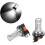 2pcs 80w H15 Led White Car Headlight Running Light Replacement Lamp 4
