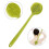 Slicone Bath Body Brush Exfoliator, Back Brush Long Handle Compatible with Shower 1