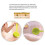Slicone Bath Body Brush Exfoliator, Back Brush Long Handle Compatible with Shower 16