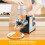 Electric Cheese Grater 250W Kitchen Chopper Vegetable Cutter 3