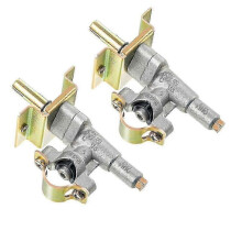 2 Pack Griddle Burner Control Valve Compatible for Grill Griddle, Griddle Gas Valve Parts Replaceme P20250110268