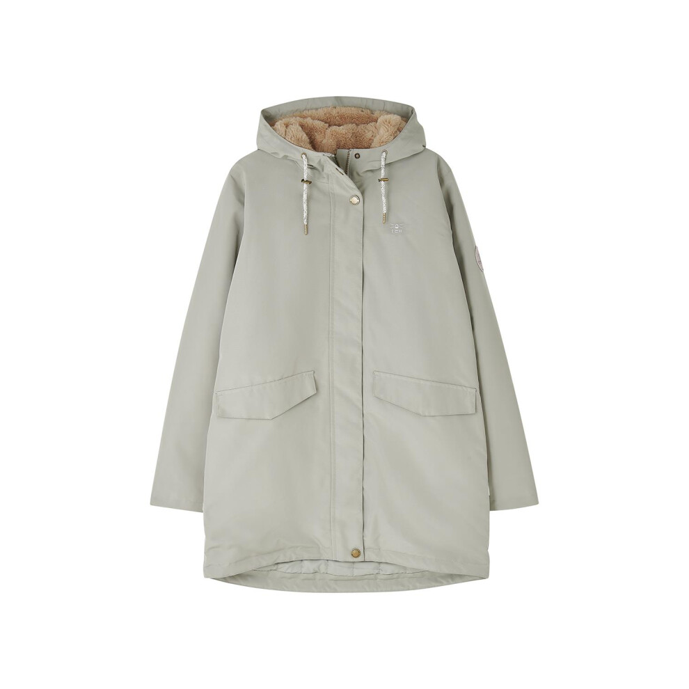Lighthouse (Uk 18, Brushwood) Scarlet Womens Waterproof Coat