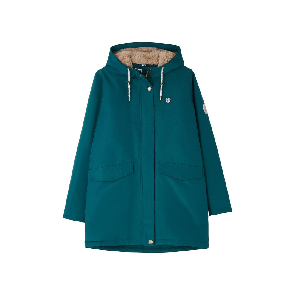 (UK 10, Pine) Scarlet Womens Waterproof Coat