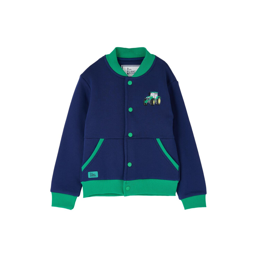 Lighthouse (4-5 Yrs, Green Tractor) Spencer Kids Jacket