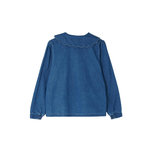 LightHouse (UK 18, Washed Denim) Ada Womens Blouse 2