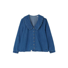 (UK 18, Washed Denim) Ada Womens Blouse