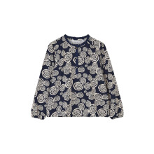 (UK 12, Navy Swirl) Juliette Womens Blouse