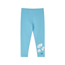 (2-3 Yrs, Blue Daisy) Mollie Kids Stretch Leggings