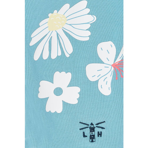 LightHouse (1-2 Yrs, Blue Daisy) Mollie Kids Stretch Leggings 2