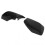 Left Right Side Door Mirror Cover for E60 E61 E63 E64 5 Series 6 Series Glossy Black 2003-2007-Yvan 5