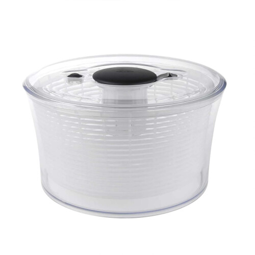 Clear Salad and Herb Spinner Little