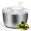 Salad Spinner & Vegetable Dehydrator Quick-dry Manual Kitchen Tool for Lettuce 5Qt 1