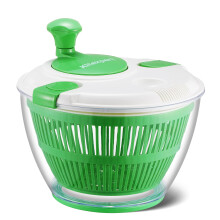 Large Salad Spinner for Veggie Prepping and Fruit Washing 5.28 Qt