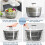 Large Salad Spinner for Home Kitchen 5.2Qt 3