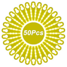 50Pcs RAC158 Blades Compatible with Ryobi Heavy Duty Blade RAC155 RAC157,Ryobi Strimmer Replacement Blades Plastic