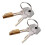 4 x Bronze Chastity Belt Lock with Key 4