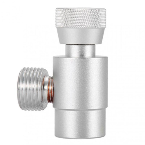 CO2 Filling Tank Cylinder Refill Adapter Connector Kit for SodaStream (Silver without Meter) 1