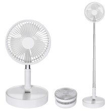 Foldaway Rechargeable Pedestal Fan for Home Kitchen Camping