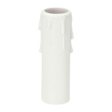 9Pcs 100x30x2849mm Plastic Sleeve Candle Bulb Base Cover Candle Lamp Holder Tube Candle Lamp Base for E14 Chandelier